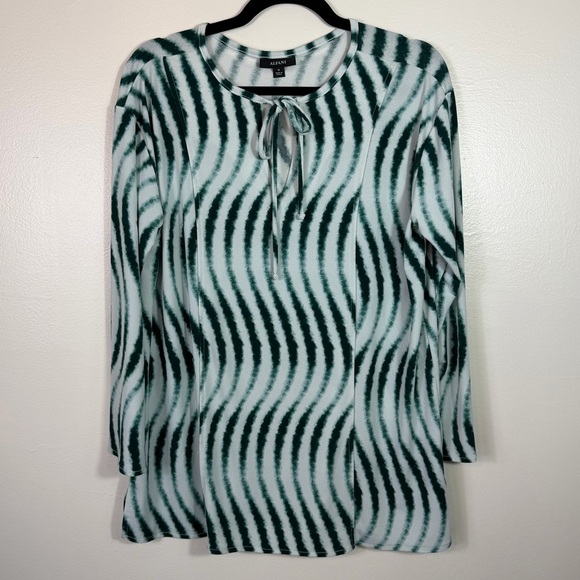 Alfani Tops - Alfani warm wave Semi Sheer Flattering Silhouette Blouse